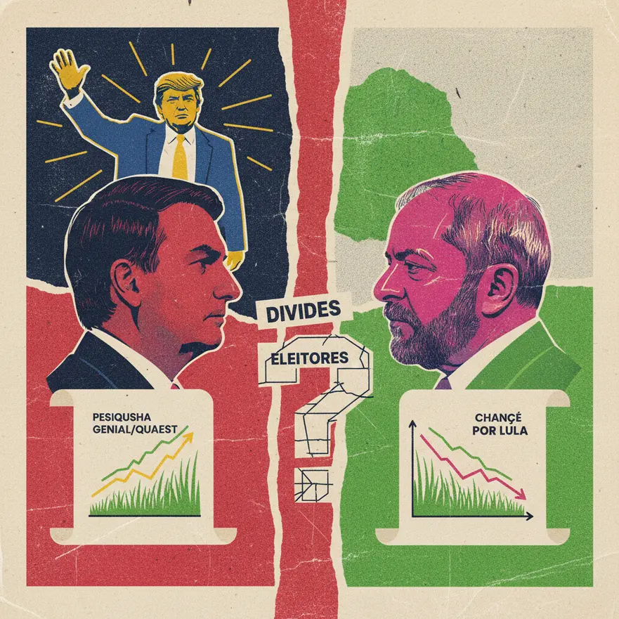 Apoio de Trump a Flávio Bolsonaro divide eleitores, aponta pesquisa