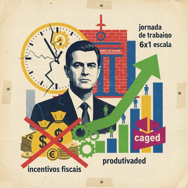 Ministro do Trabalho descarta incentivos fiscais para redução de jornada
