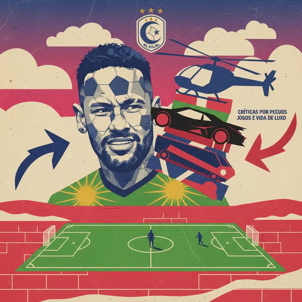 Neymar: Críticas por poucos jogos e vida de luxo