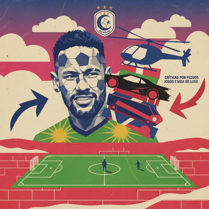 Neymar: Críticas por poucos jogos e vida de luxo