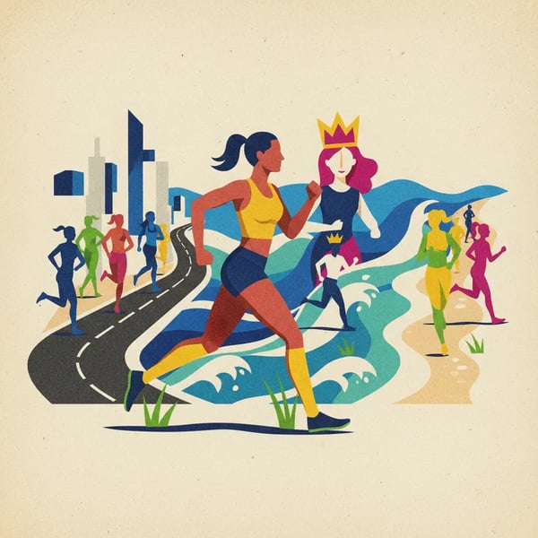 Mulheres dominam corridas de rua e de praia no Brasil