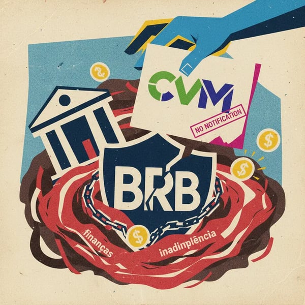 BRB é incluído em lista de inadimplentes da CVM