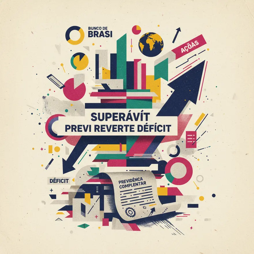 Previ reverte déficit e registra superávit de R$ 15,7 bilhões em 2025