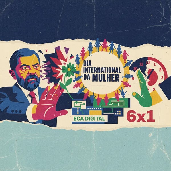 Lula se compromete com combate ao feminicídio em pronunciamento