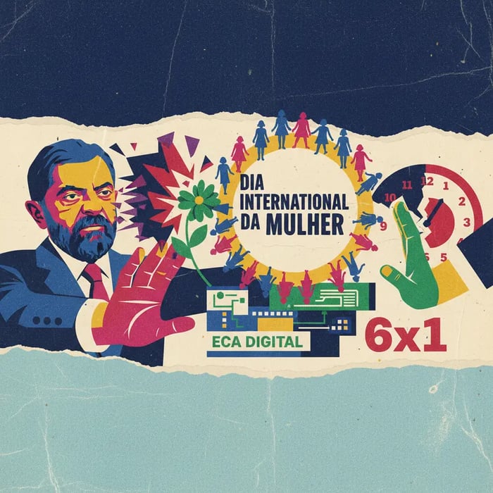 Lula se compromete com combate ao feminicídio em pronunciamento