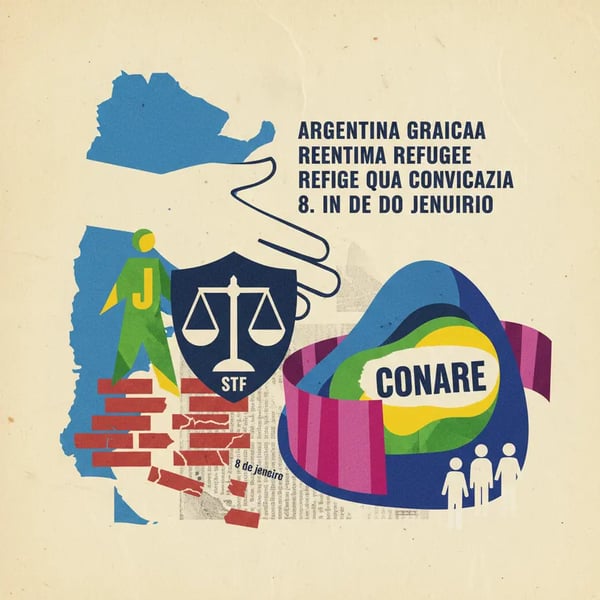 Argentina concede refúgio a brasileiro condenado pelo 8 de janeiro