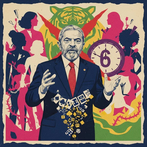 Lula defende fim do 'tigrinho' e critica escala 6x1 em pronunciamento