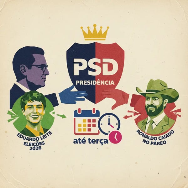 PSD anuncia candidato à Presidência até terça; Kassab se reúne com Leite e mantém Caiado no páreo