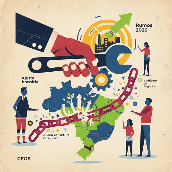 CEOs apontam ajuste fiscal como essencial para economia brasileira