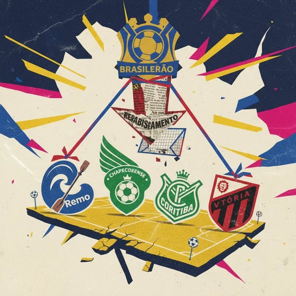 Remo, Chapecoense, Coritiba e Vitória: Favoritos ao Rebaixamento