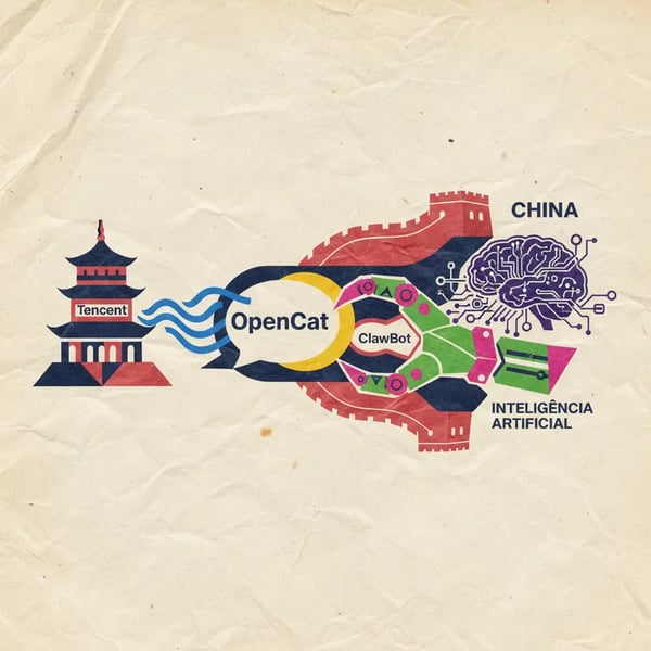 Tencent une WeChat a IA OpenClaw para impulsionar inteligência artificial