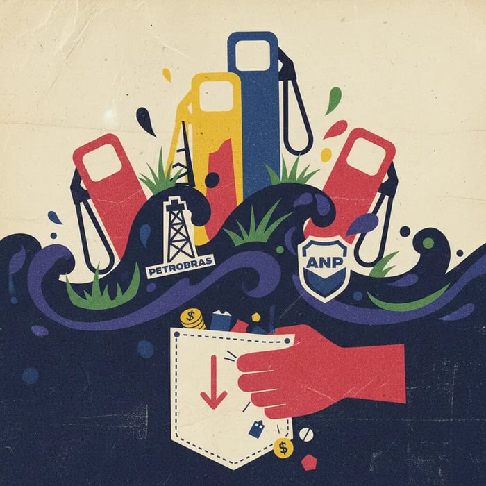 Preços da gasolina e diesel sobem com alta do petróleo