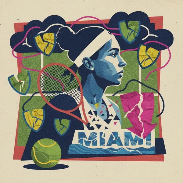 Bia Haddad é eliminada em Miami e chega a nove derrotas na temporada