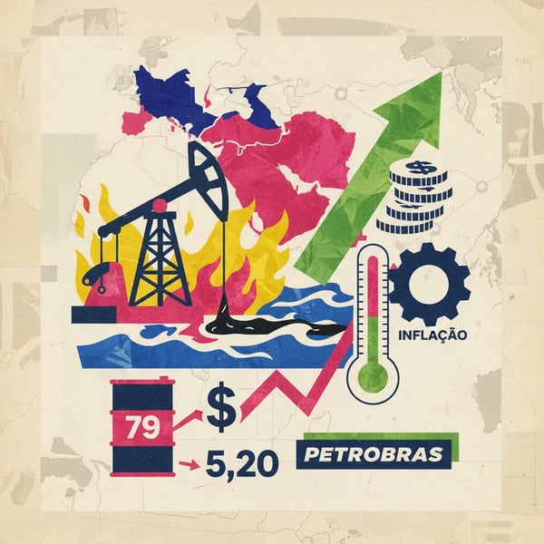 Guerra no Oriente Médio: Dólar sobe e petróleo dispara após ataque ao Irã