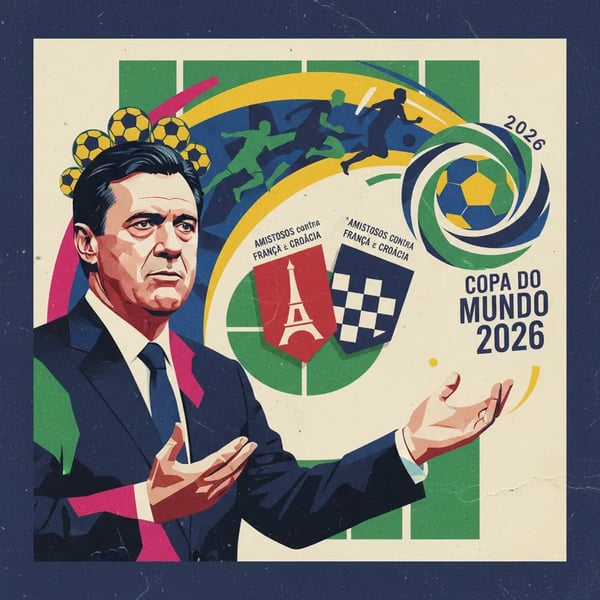 Ancelotti define lista final da Seleção Brasileira antes da Copa de 2026