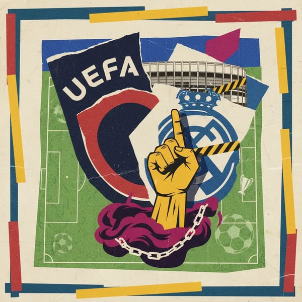 Uefa multa Real Madrid por gesto nazista e ameaça fechar Bernabéu