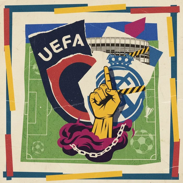 Uefa multa Real Madrid por gesto nazista e ameaça fechar Bernabéu