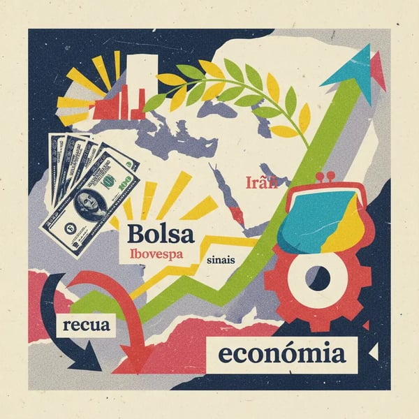 Dólar recua e Bolsa sobe com sinais de trégua no Oriente Médio