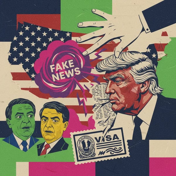 Notícia falsa sobre Trump e brasileiros circula nas redes
