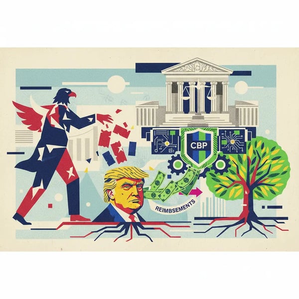 EUA desenvolvem sistema automatizado para devolver tarifas de Trump