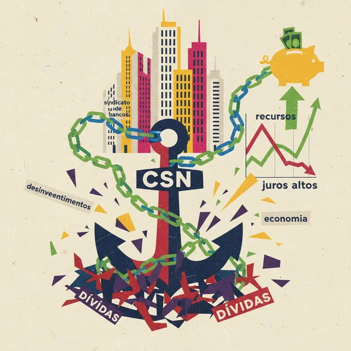 CSN garante empréstimo de R$ 7,4 bilhões para reestruturar dívidas
