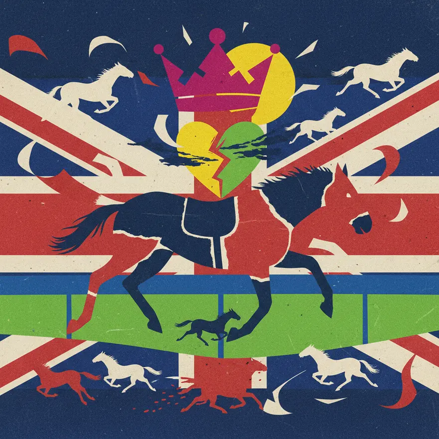 Cavalo morre em corrida de despedida no Reino Unido