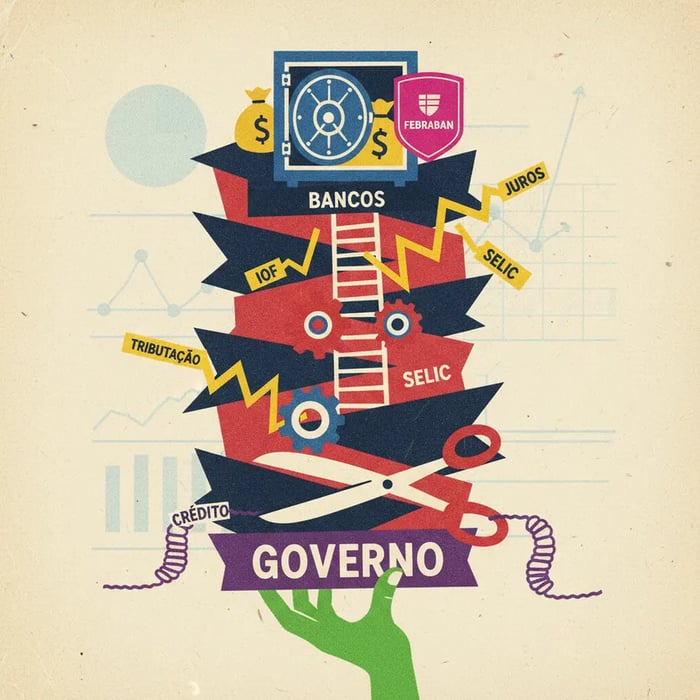 Governo é sócio do alto custo do crédito no Brasil