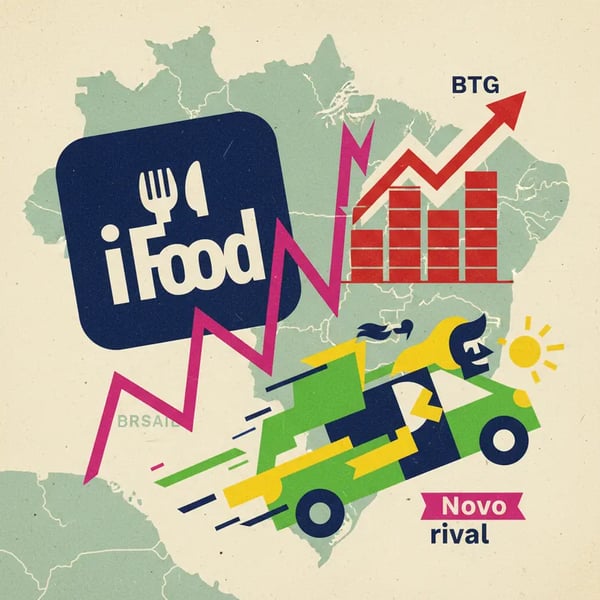 Novo rival do iFood surge com modelo diferente, aponta BTG