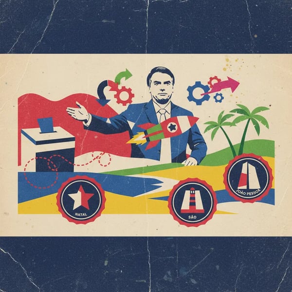 Flávio Bolsonaro inicia pré-campanha no Nordeste para fortalecer base eleitoral