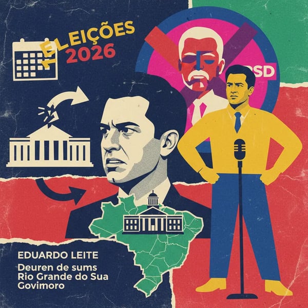 Leite expressa descontentamento com escolha de Caiado e decide não concorrer ao Senado