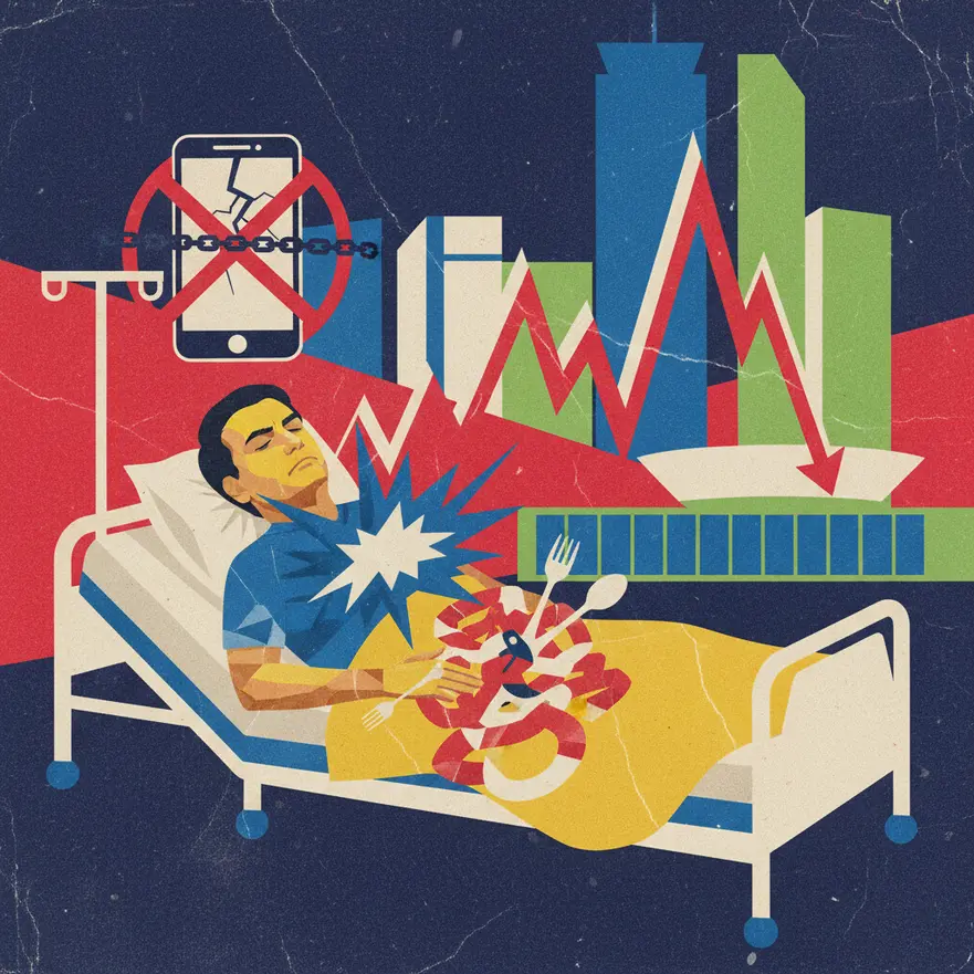 Bolsonaro internado com broncopneumonia; alimentação pode ser causa