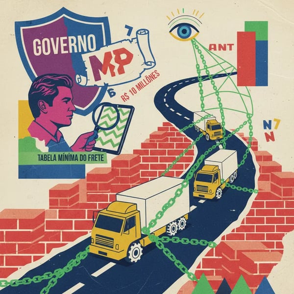 Governo intensifica fiscalização do frete com multas milionárias