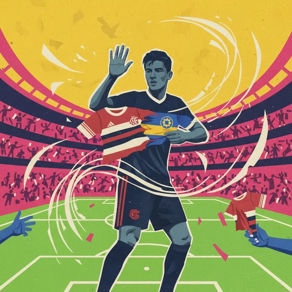 Gerson explica recusa de camisa do Flamengo e provocações no Maracanã