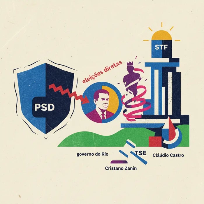 PSD pede ao STF eleições diretas para governador do Rio