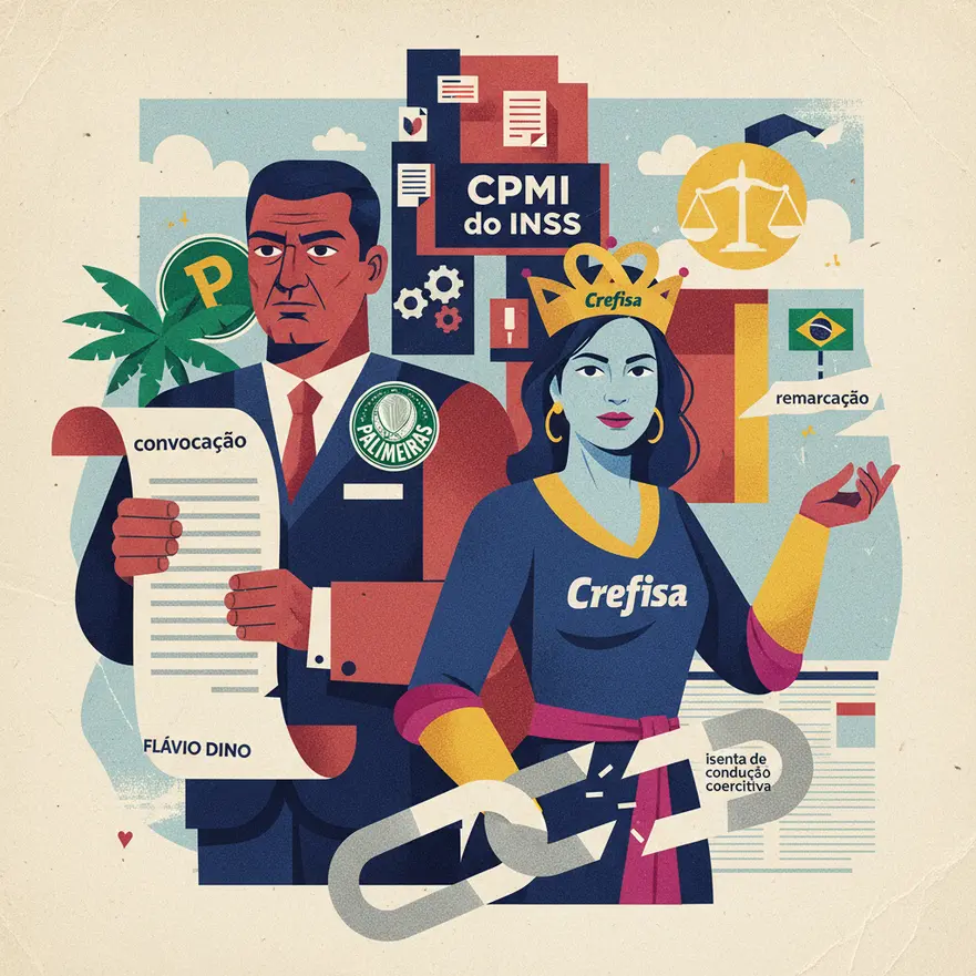 Dino confirma depoimento de Leila Pereira na CPMI do INSS