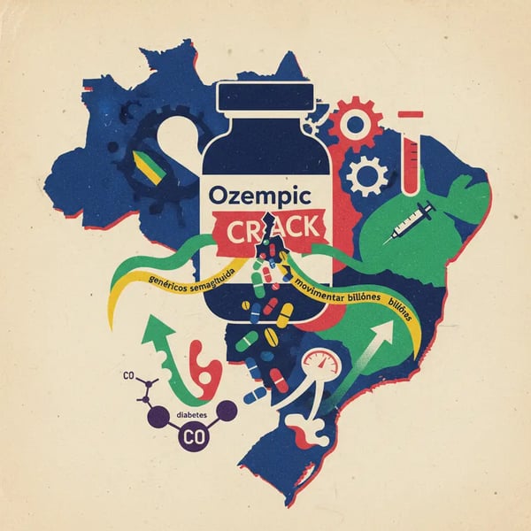 Mercado de genéricos de Ozempic deve movimentar bilhões no Brasil