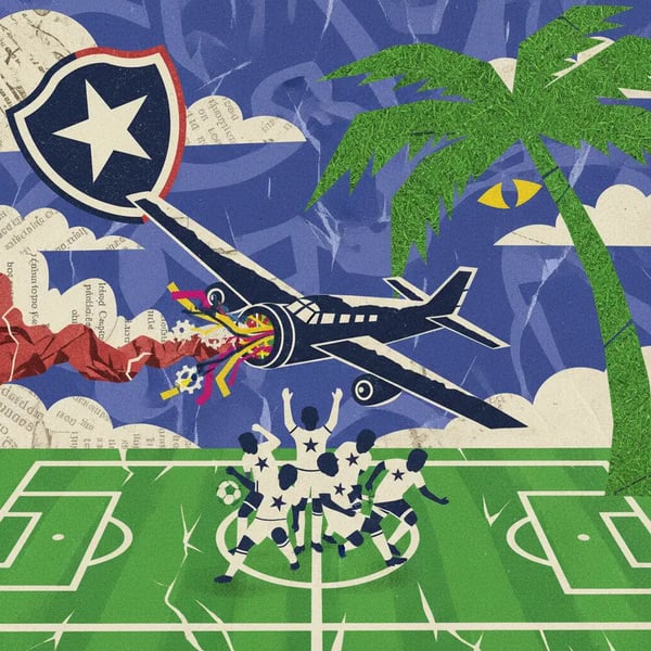 Avião do Botafogo apresenta falha técnica e assusta elenco