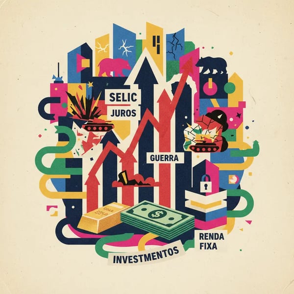 Juros, guerra e seus investimentos: o que o investidor precisa saber