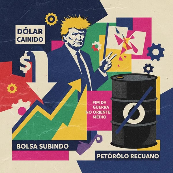 Dólar despenca para R$ 5,16 com sinal de Trump sobre fim da guerra