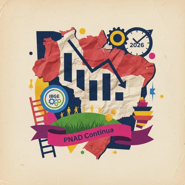 Desemprego no Brasil permanece em 5,4% no início de 2026