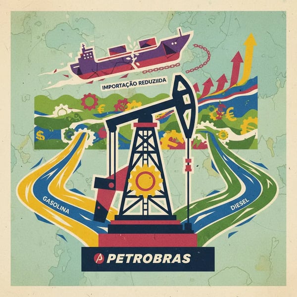 Petrobras aumenta oferta de diesel e gasolina diante de importação reduzida