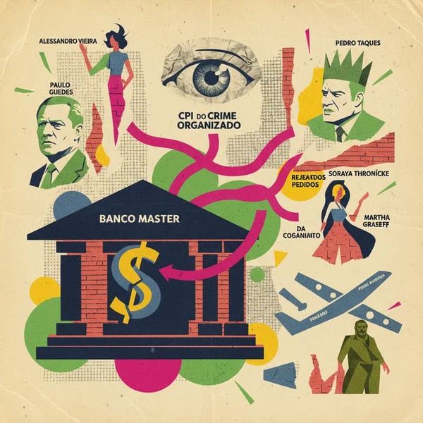 CPI do Crime investiga beneficiários finais do Banco Master