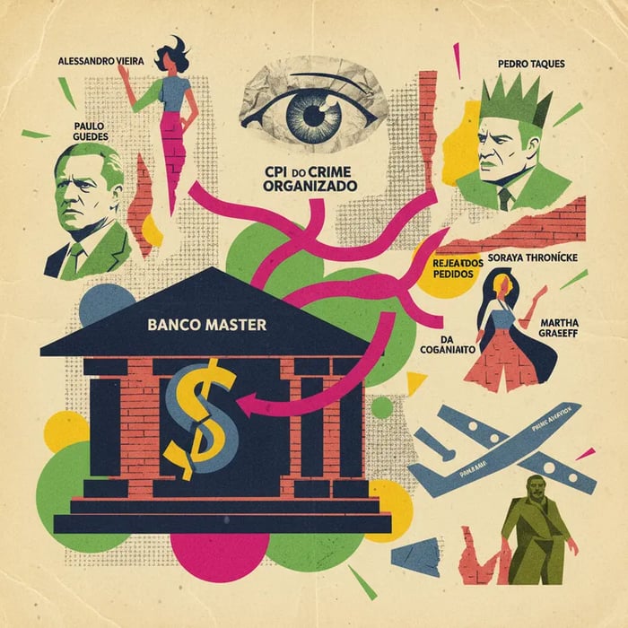 CPI do Crime investiga beneficiários finais do Banco Master