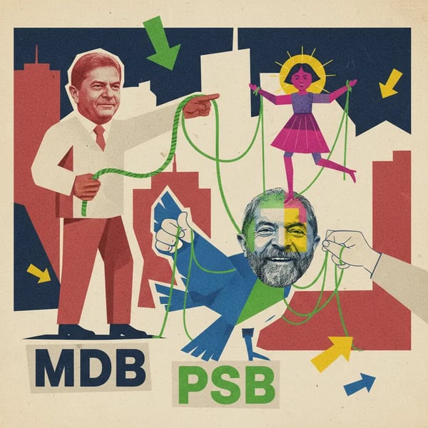 Nunes acusa Tebet de ser 'marionete' de Lula ao trocar MDB por PSB em SP