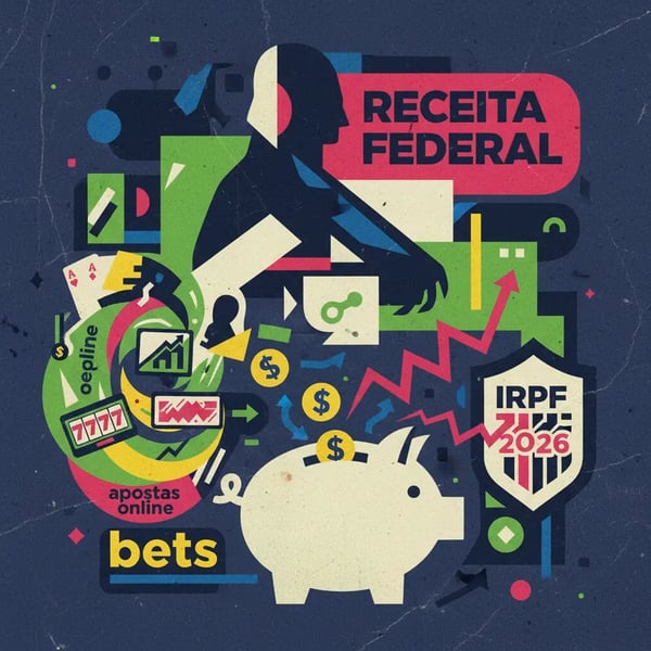 Receita Federal exige declaração de ganhos com apostas online no IRPF 2026
