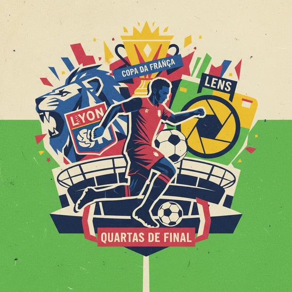 Endrick Titular: Lyon e Lens Decidem Vaga na Semifinal da Copa da França