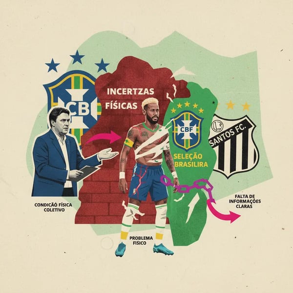 Neymar: Incertezas físicas afastam jogador da seleção brasileira