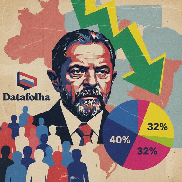 Avaliação negativa de Lula atinge 40%, aponta Datafolha