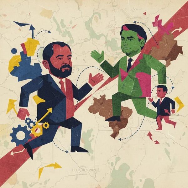 Lula e Bolsonaro intensificam articulações para 2026
