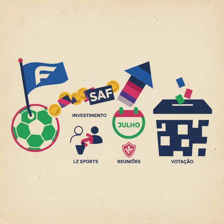 SAF do Fluminense: Votação prevista para julho após reuniões com investidores